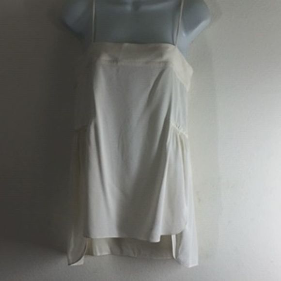 Helmut Lang Ecru Hi/Low Spaghetti Strap Ca… - Picture 6 of 15